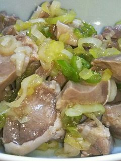 簡単☆豚タンのネギ塩ナムル-レシピのメイン写真