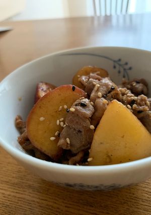秋に食べたい甘辛お芋三昧-レシピのメイン写真