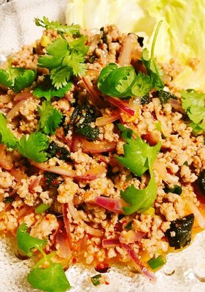 本格タイ料理✦ラープムー✦豚挽き肉サラダ-レシピのメイン写真