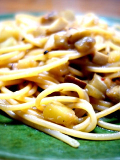 白なすとエリンギのペペロンチーノ-レシピのメイン写真