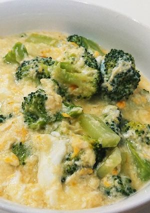 ブロッコリーと卵の中華餡-レシピのメイン写真