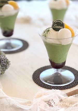 パフェ風抹茶ムース-レシピのメイン写真