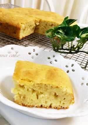 ワンボールですぐに　☆ バナナケーキ-レシピのメイン写真