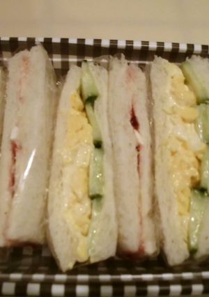 サンドイッチ弁当-レシピのメイン写真