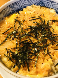 アレンジ★ときたまご&チキンラーメン-レシピのメイン写真
