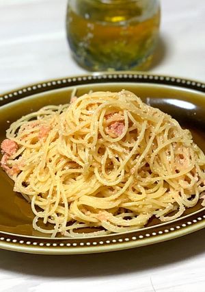 混ぜるだけで簡単！和風明太子パスタ-レシピのメイン写真