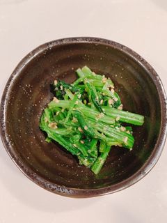 ほうれん草の胡麻和え-レシピのメイン写真