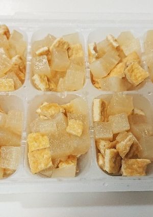 «離乳食完了期»大根とあげの煮物-レシピのメイン写真