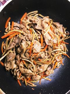 豚肉のきんぴら風炒め-レシピのメイン写真