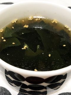 【即席】わかめスープ-レシピのメイン写真