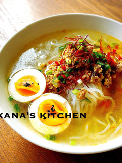 ダイエット肉味噌ラーメン♪♪-レシピのメイン写真