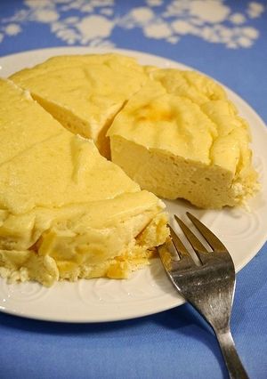 おからパウダー！半熟チーズケーキ-レシピのメイン写真