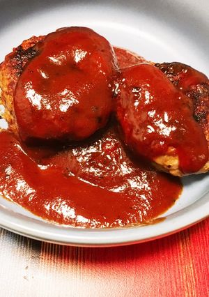 ハンバーグ-レシピのメイン写真