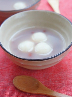 心も体も温まる♪カルピス白玉のおしるこ-レシピのメイン写真