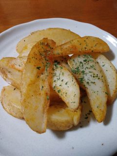 カレー風味のポテト-レシピのメイン写真