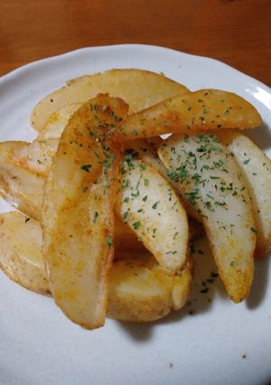 カレー風味のポテト-レシピのメイン写真