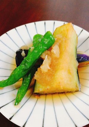 茄子と伏見唐辛子の揚げ浸し-レシピのメイン写真