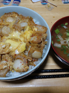 ホタテとキムチの甘辛丼(激速)-レシピのメイン写真