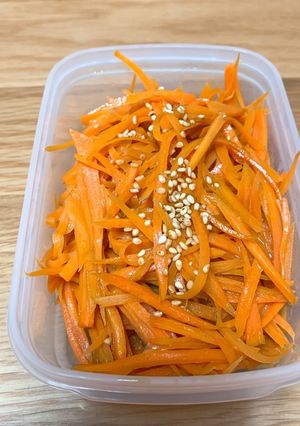 人参の醤油バター炒め-レシピのメイン写真