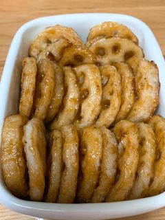 れんこん甘辛炒め-レシピのメイン写真