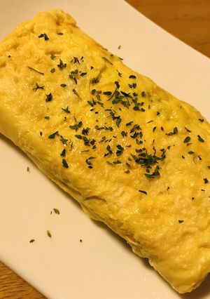 玉子焼き●味つけ海苔を巻きこむ厚焼き玉子-レシピのメイン写真