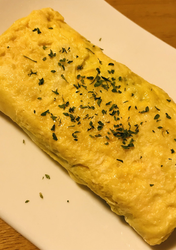玉子焼き●味つけ海苔を巻きこむ厚焼き玉子-レシピのメイン写真