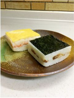 富山のおせ寿司(さばと鮭の押し寿司)-レシピのメイン写真