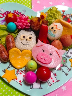 トイストーリー 誕生日プレート-レシピのメイン写真