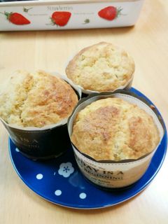 完熟バナナとくるみのマフィン-レシピのメイン写真