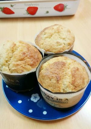 完熟バナナとくるみのマフィン-レシピのメイン写真