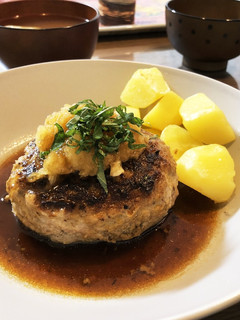 蓮根の和風おろしハンバーグ(大きめ)-レシピのメイン写真