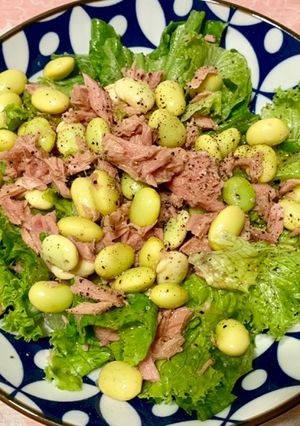 枝豆とツナのシンプルサラダ-レシピのメイン写真