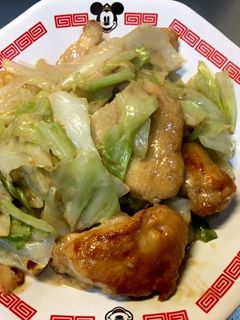 鶏肉とキャベツのマヨポン炒め-レシピのメイン写真