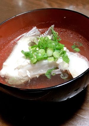 絶品 上品お出汁✨鯛のお吸い物-レシピのメイン写真