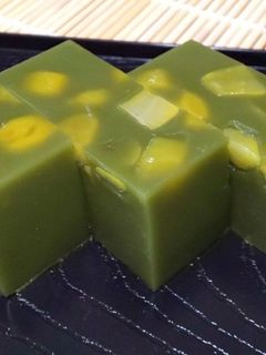 抹茶 栗 羊羹-レシピのメイン写真