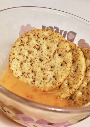 クラッカーのチリソースディップ-レシピのメイン写真