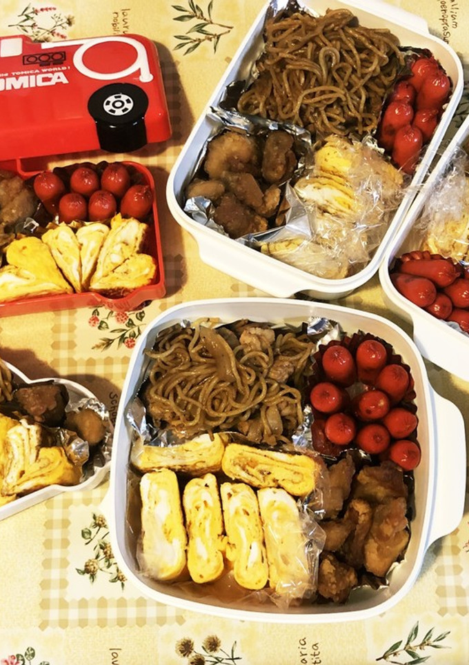 運動会弁当☆ハート卵のリクエスト☆-レシピのメイン写真