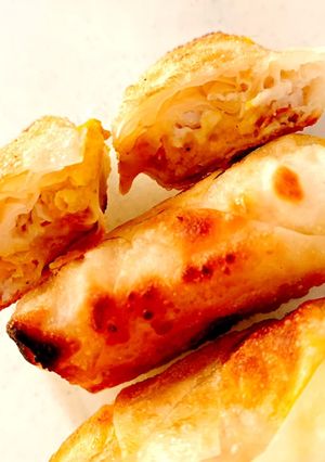 鶏ミンチとかぼちゃの春巻き-レシピのメイン写真