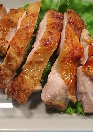 簡単料理！！魚グリルde鶏肉の照り焼き-レシピのメイン写真