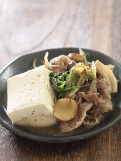 大葉ドレッシングでつくる簡単肉豆腐-レシピのメイン写真