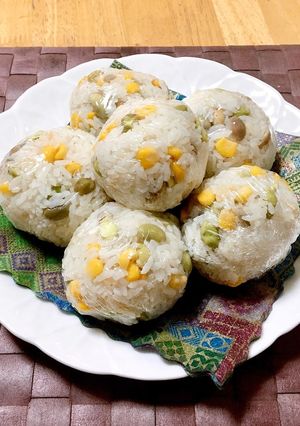 枝豆とうもろこしごはん-レシピのメイン写真