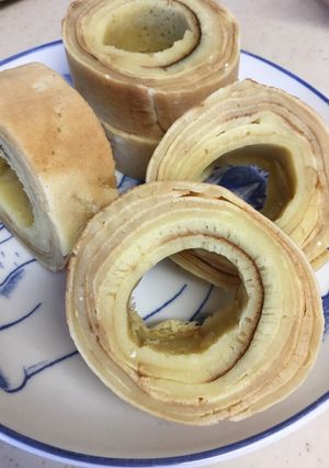 ふるいなし！バウムクーヘン-レシピのメイン写真