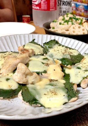 鶏胸肉の大葉チーズ焼き-レシピのメイン写真