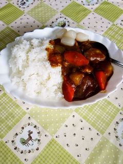 簡単 鶏唐揚げで肉代用カレー-レシピのメイン写真