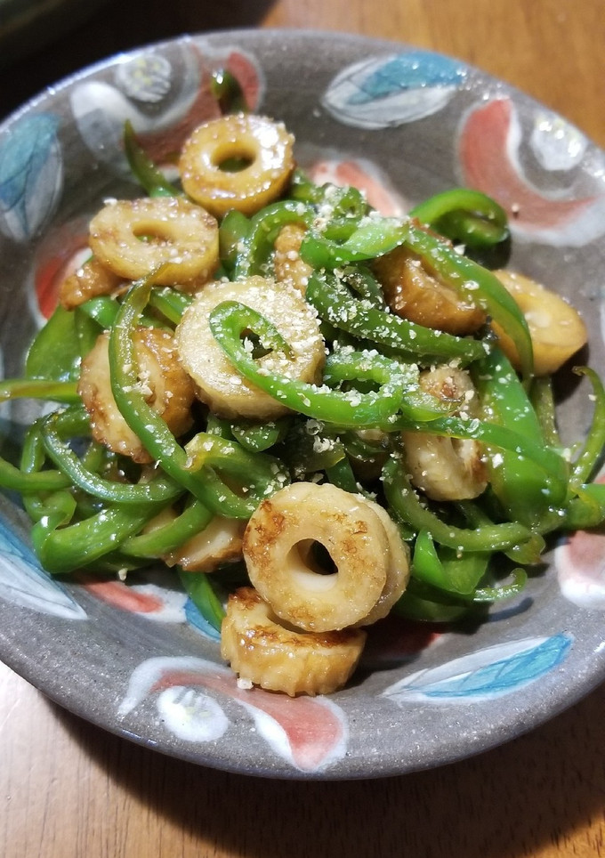 ごま油香るちくわとピーマンのきんぴら-レシピのメイン写真