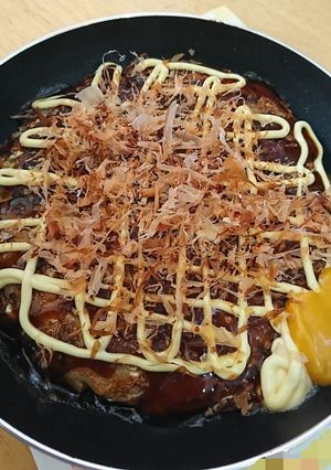 卵なし☆もちトロッなお好み焼き-レシピのメイン写真