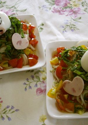Qちゃんそうめん-レシピのメイン写真