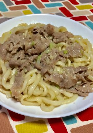 超簡単☆激うま！こく旨！ねぎ塩焼うどん-レシピのメイン写真