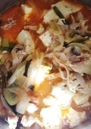 豆腐チゲ-レシピのメイン写真