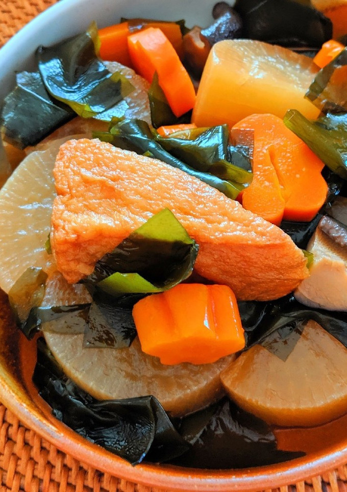 厚揚げと大根の煮物-レシピのメイン写真